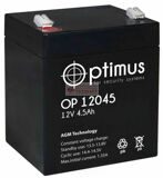 Аккумулятор Optimus OP 12045 12В 4.5Ач