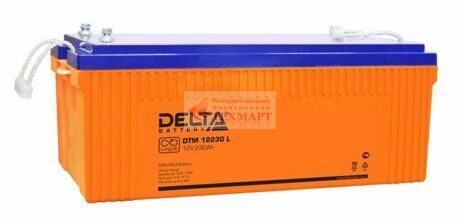 Аккумулятор 12В 230Ач Delta DTM 12230 L