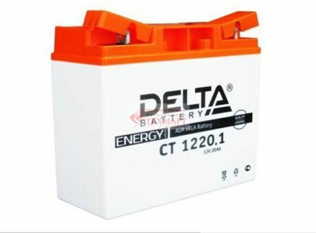 Аккумулятор стартерный Delta CT 1220.1 12V 20Ah