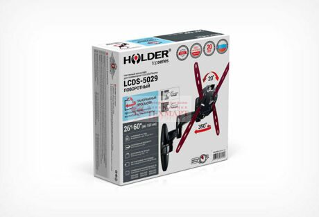 Кронштейн для телевизора Holder LCDS-5029 белый