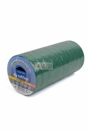 Изолента safeLine 15/20 зелёная SR10