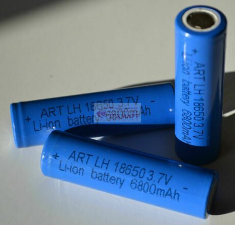 Аккумулятор 18650 3.7v 6800mAh Li-ion ART