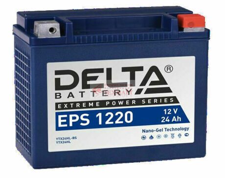 Мото аккумулятор гелевый Delta EPS 1220
