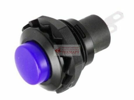 Кнопка RWD-202 OFF-(ON) 1A/250V 2c синяя