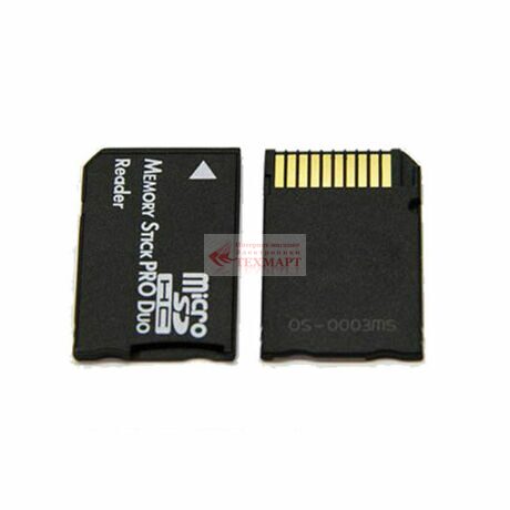 Адаптер Sony Pro Duo на microSD карты памяти