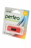 Флешка PERFEO PF-S04R008 USB 8GB красный BL1