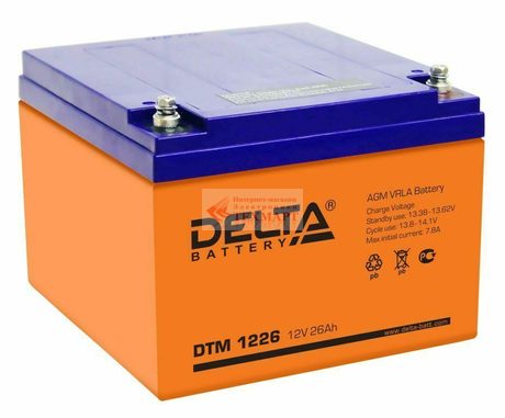 Аккумулятор Delta DTM 1226