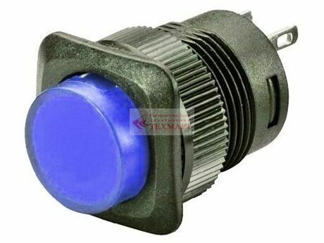 Кнопка RWD-315 OFF-ON LED 3A/250V 4c с подсветкой с фиксацией синяя