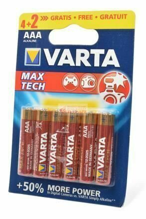 Батарейка VARTA MAX TECH 4703 LR03 4+2шт BL6