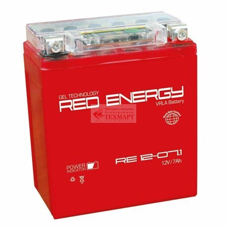 Аккумулятор Red Energy RE 1207.1 12V 7Ah