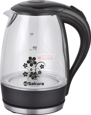 Чайник электрический SAKURA SA-2710BK