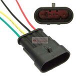 Авто-разъем DJ7041-1.5-11 (18AWG 200 мм), 12/ 24 (DC) В