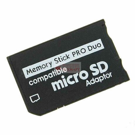 Адаптер Sony Pro Duo на microSD карты памяти