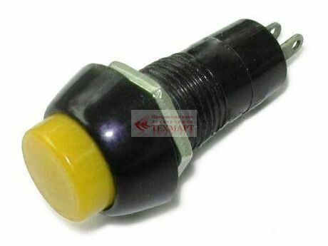 Кнопка RWD-208 OFF-(ON) 3A/250V 2c желтая
