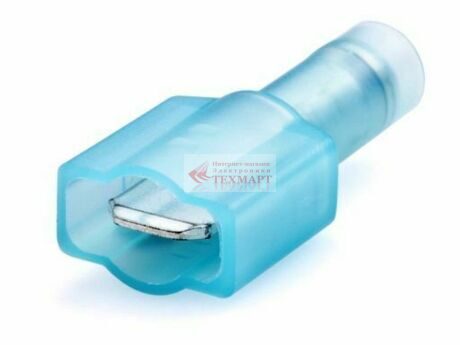 Клемма ножевая изолированная MDFNY2-250 нож 6.3 мм (1.25-2.0mm) BM250FLP -синий-