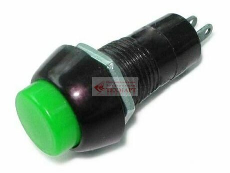Кнопка PB-305 OFF-ON 3A/250V 2c зеленая