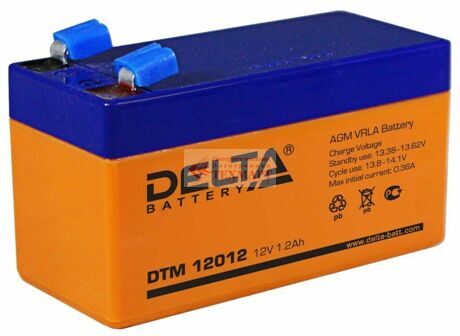 Аккумулятор Delta DTM 12012